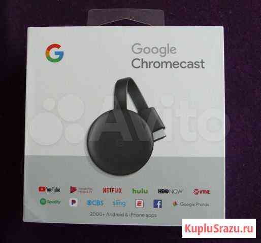 Тв-адаптер Google Chromecast 3 gen Петропавловск-Камчатский