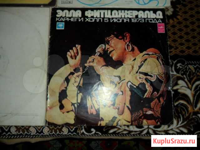 Элла фитцджеральд - Двойная Пластинка 1973г Самара - изображение 1
