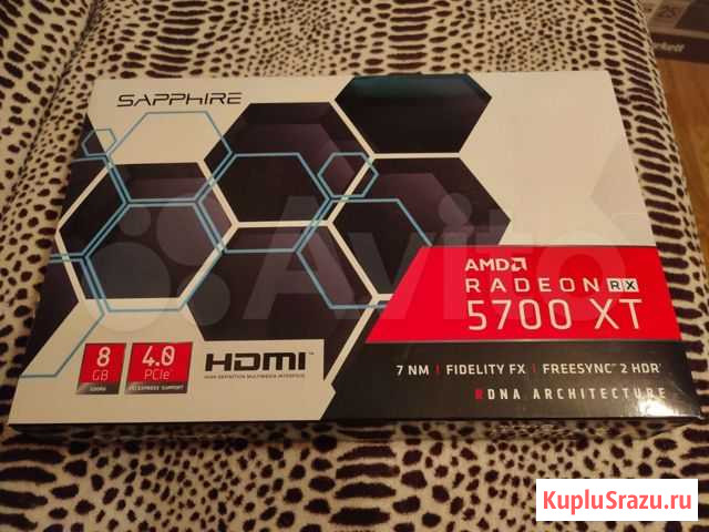 Sapphire rx 5700 xt 8gb ref Калуга - изображение 1