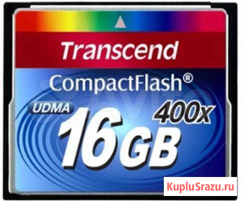 Transcend compact flash 400x 16gb Северск - изображение 1