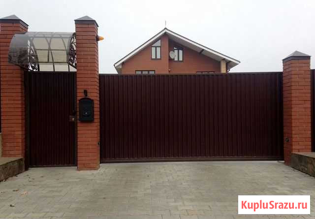 Откатные ворота Боровск - изображение 1