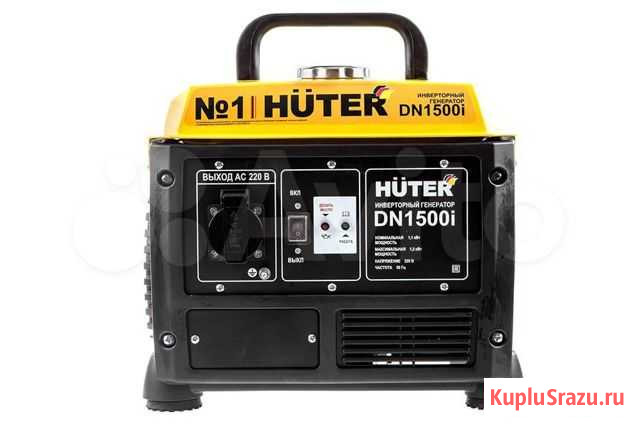 Инверторный генератор DN1500i Huter Челябинск - изображение 1
