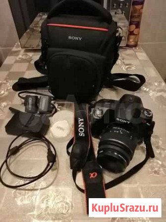 Зеркальный фотоаппарат sony Черноморский - изображение 1