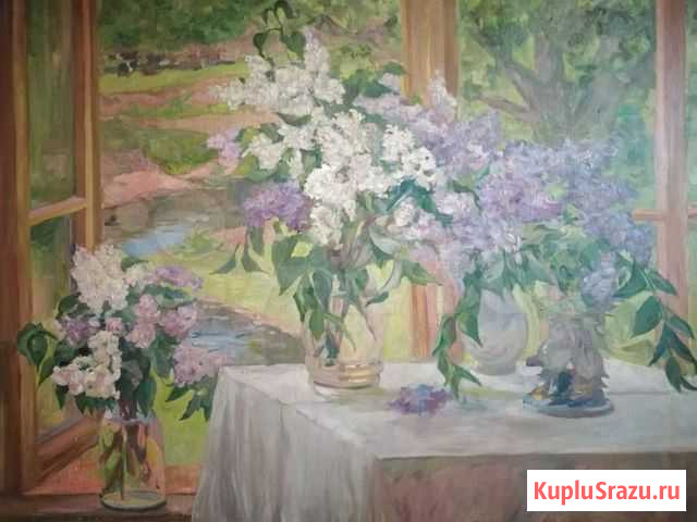 Садков В. Н. Натюрморт 1959 год Химки - изображение 1