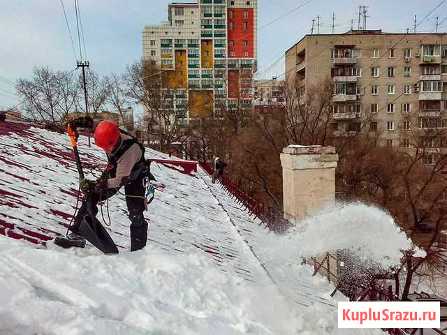 Чистка крыш от снега Майкоп - изображение 1