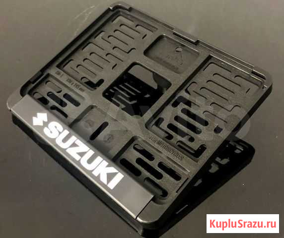 Рамка под номер мото Suzuki пластик 190х145мм Тверь - изображение 1