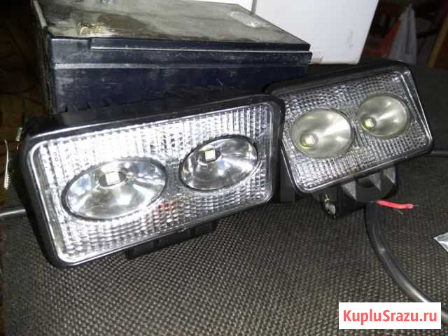 Светодиодные фары рабочего света 20W 12v/24v Йошкар-Ола - изображение 1