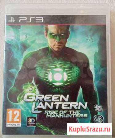 Игра зелёный фонарь на ps3 Ангарск - изображение 1