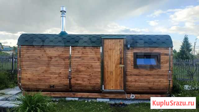 Баня-бочка 6 метров квадро Курумкан - изображение 1