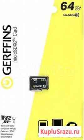 Карта памяти Gerffins sony microsdxc 64Gb Class 10 Ряжск