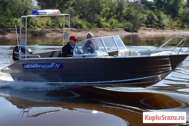Новый алюминиевый катер Неман 500 DCM Москва - изображение 1