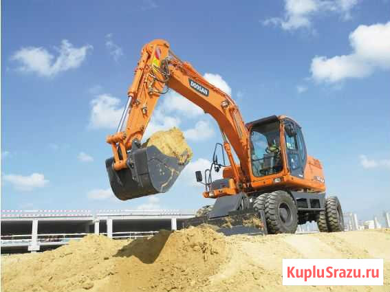 Колесный экскаватор Doosan DX140W Красноярск - изображение 1