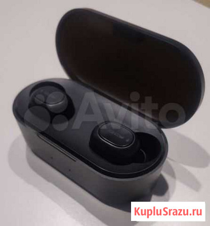 Беспроводные наушники QCY QS2 чёрные Северодвинск - изображение 1