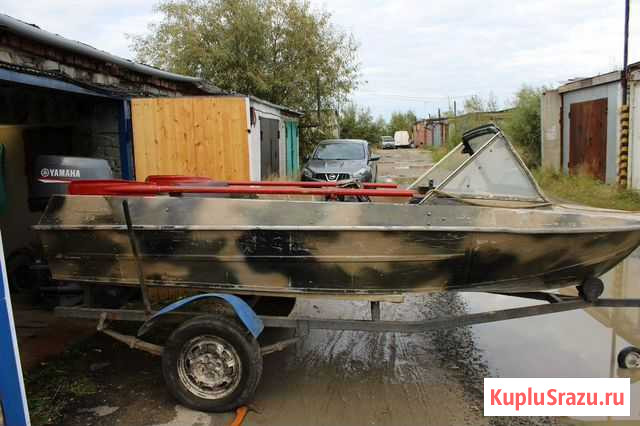 Продам моторную лодку крым Стрежевой - изображение 1