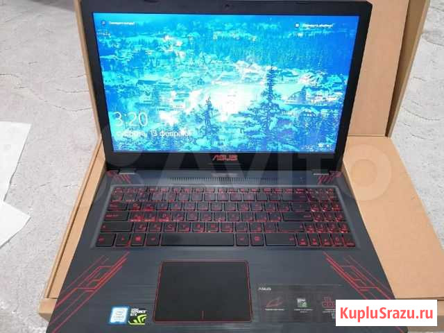 Продам ноутбук Asus FX i5-8250U/128Gb+HDD/GTX 1050 Арзамас - изображение 1