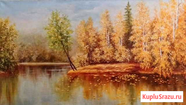 Картина маслом Кимры - изображение 1