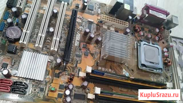 Socket 775 - Asus P5KPL\4 ядра Q8400\4GB DDR2 Ярославль - изображение 1