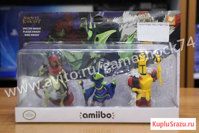 Набор фигурок Amiibo Shovel Knight Челябинск - изображение 1