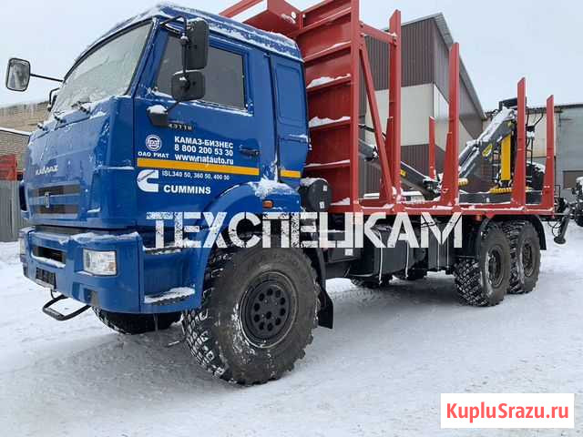 Сортиментовоз Камаз 43118 с VM10 Вологда - изображение 1