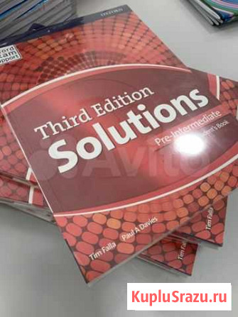 Новые комплекты Solutions Pre-intermediate Ялта - изображение 1