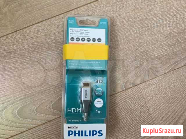 Кабель hdmi Philips 1 метр Йошкар-Ола - изображение 1