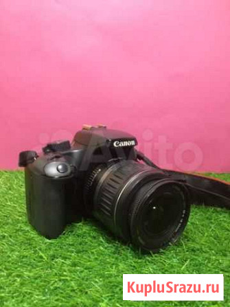 Фотоапарат Canon EOS 1000D kit 18-55 (кр 2125) Красноярск - изображение 1