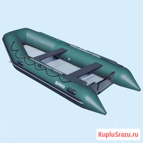 Надувная лодка brig 380 c мотором tohatsu 18л.с Кемерово - изображение 1