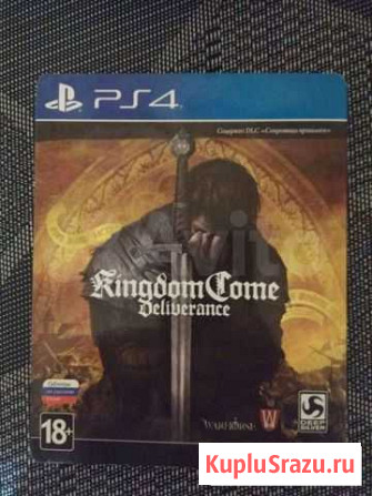 Kingdom come deliverance ps4 steelbook edition Белгород - изображение 1
