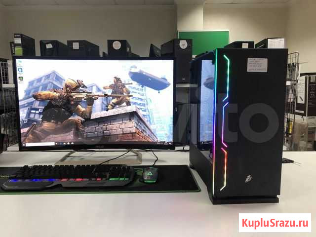 Ryzen 5 2600/8gb/1050ti/hdd 2tb Махачкала - изображение 1