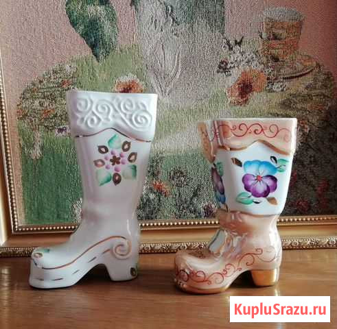 Фарфоровый сапог Прокопьевск - изображение 1