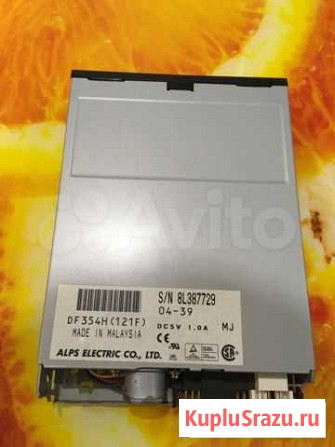 Дисковод alps DF354H (121F) DC5V 1.0A Малайзия Вологда - изображение 1