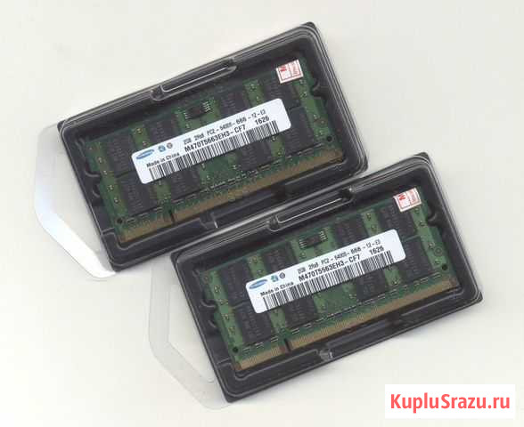 2x2048MB DDR2 PC2-6400 800 Mhz Sodimm Пенза - изображение 1