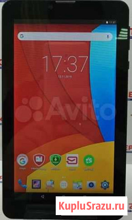 7 планшет Prestigio 3137 3G 8 гб черный Барнаул - изображение 1