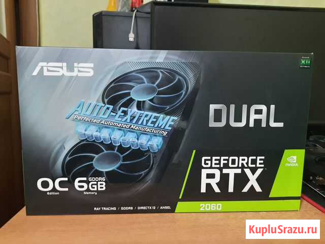 Asus RTX 2060 dual OC edition 6Gb Элиста - изображение 1