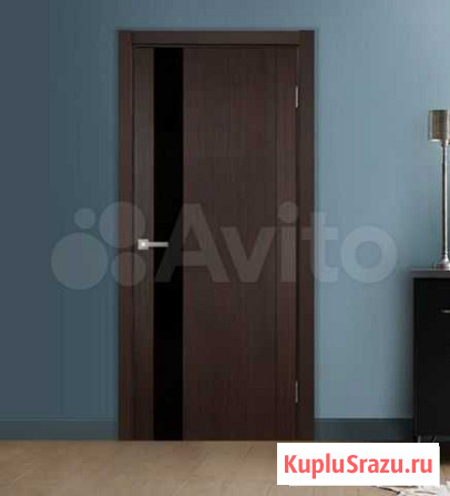 Дверь межкомнатная Квант NEW венге Ханты-Мансийск - изображение 1