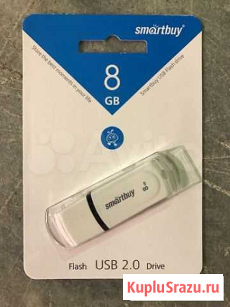 Флешка 8Gb SmartBuy Paean White (SB8gbpn-W) Казань - изображение 1
