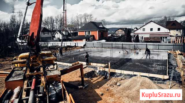 Фундаменты (плита, лента, ушп) Волосово - изображение 1