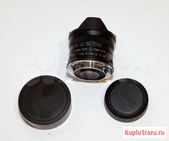 Объектив Risespray 7.5mm. для Fujifilm fx. fisheye Казань - изображение 1
