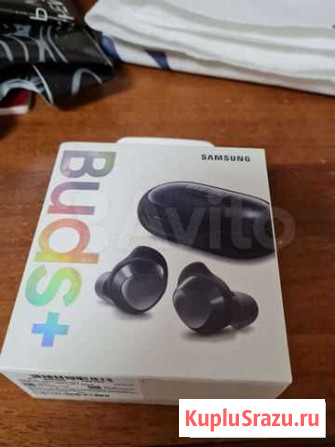 Беспроводные наушники Samsung Galaxy Buds + (plus) Казань - изображение 1