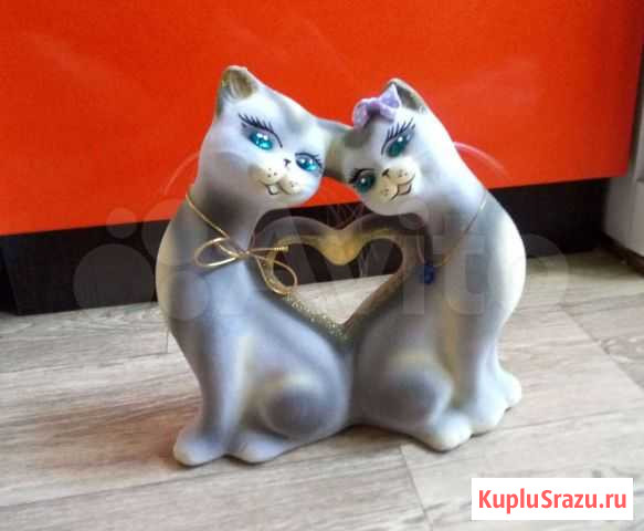 Новая Статуэтка / копилка кошечки Любовь Первоуральск - изображение 1