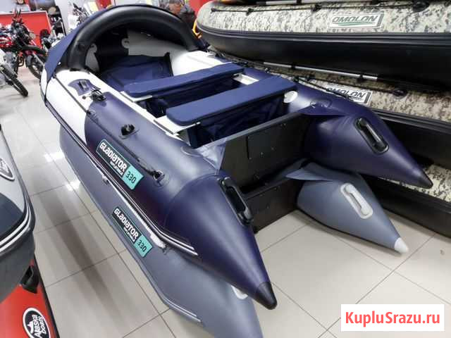 Лодка Gladiator С 330 AL с алюминиевым полом Омск - изображение 1