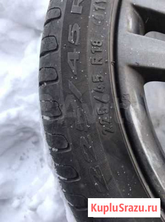 Шины bridgestone potenza, pirelli cinturato 225*45 Железногорск - изображение 1