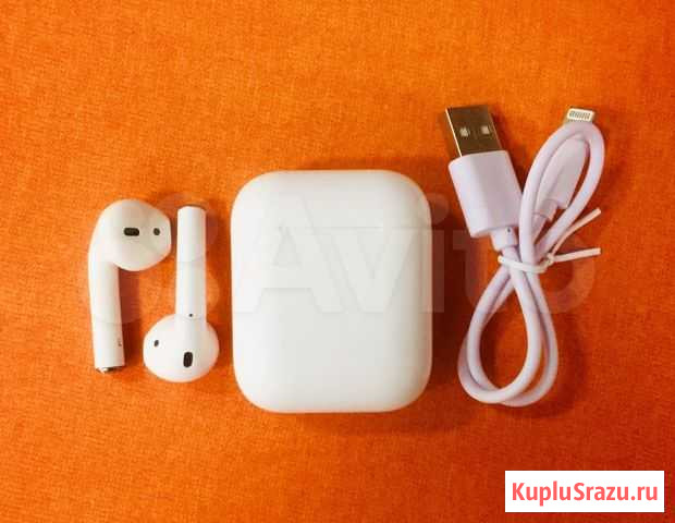 Новые AirPods JD1 Airplus-A наушники с Анимацией Барнаул - изображение 1