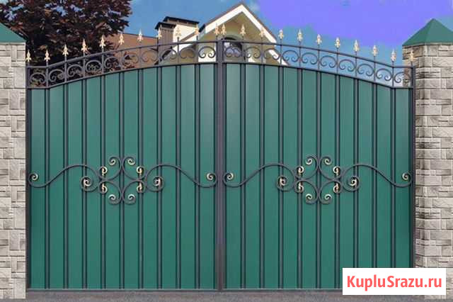 Заборы, ворота, калитки, навесы Ерзовка - изображение 1