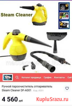 Пароочиститель ручной Петропавловск-Камчатский - изображение 1
