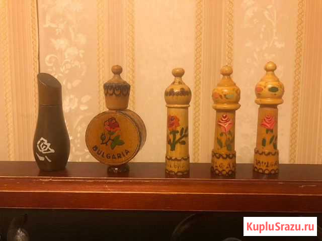 Флаконы деревянные Болгария Москва - изображение 1