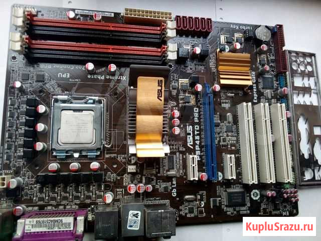 Топ Asus P5P43 PRO 4xDDR3 и др на сок. 775/1156 Супонево - изображение 1