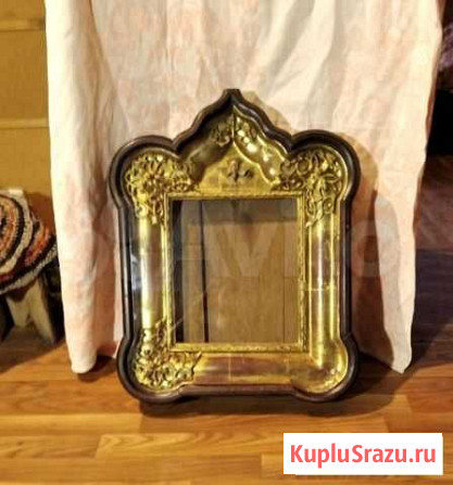 Старинный Киот Икона Золото Царизм Империя Борисоглебский - изображение 1