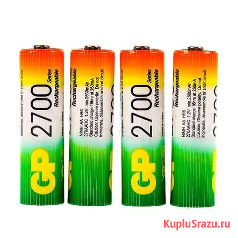 Аккумулятор GP 2700 mah Петрозаводск - изображение 1