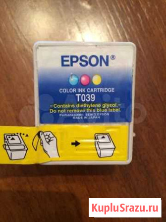 Картридж T039 для принтеров Epson Stylus C41/ C43 Барнаул - изображение 1